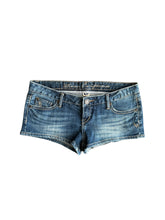 Load image into Gallery viewer, Y2K micro mini denim shorts
