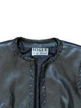 Load image into Gallery viewer, Vintage leather bomber jacket
