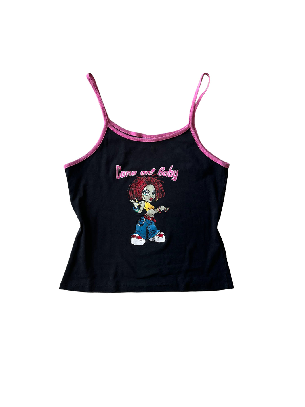 Super cute 00s graphic tank top