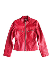 Load image into Gallery viewer, 00s 100% leather biker jacket
