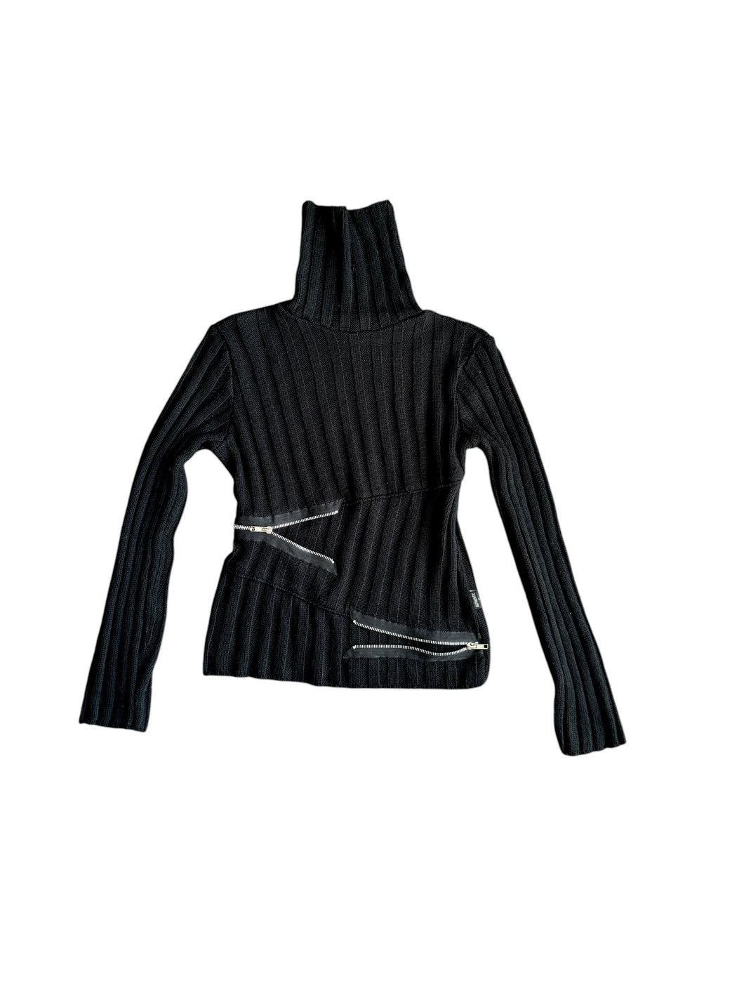 “AUTHENTIC” 00s turtleneck with zipper details