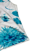 Load image into Gallery viewer, Blue floral halter top
