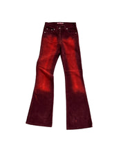 Load image into Gallery viewer, Deadstock Miss Denim red corduroy pants
