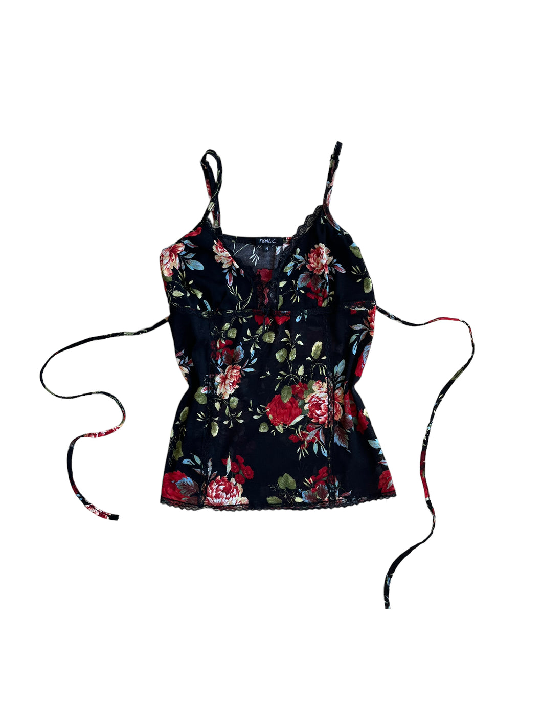 Floral tiny cami top