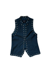 Load image into Gallery viewer, 00s gothic vest with clip
