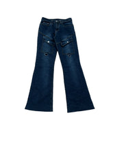 Load image into Gallery viewer, Y2K dark washed denim pants
