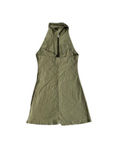 Load image into Gallery viewer, True 00s khaki halter dress
