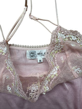 Load image into Gallery viewer, Cute lace up fairy tank top with adjustable straps
