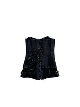 Load image into Gallery viewer, Iconic gothic corset top
