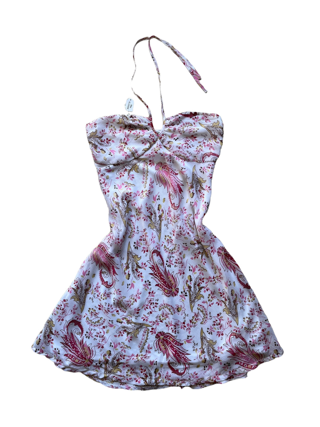 Clockhouse halter dress with floral pattern