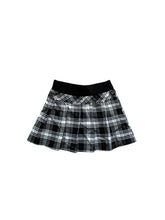 Load image into Gallery viewer, “Here &amp; There” plaited mini skirt
